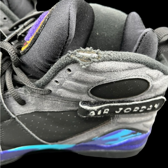 Nike Air Jordan 8 Retro Aqua Mens size 9.5 - Picture 9 of 11